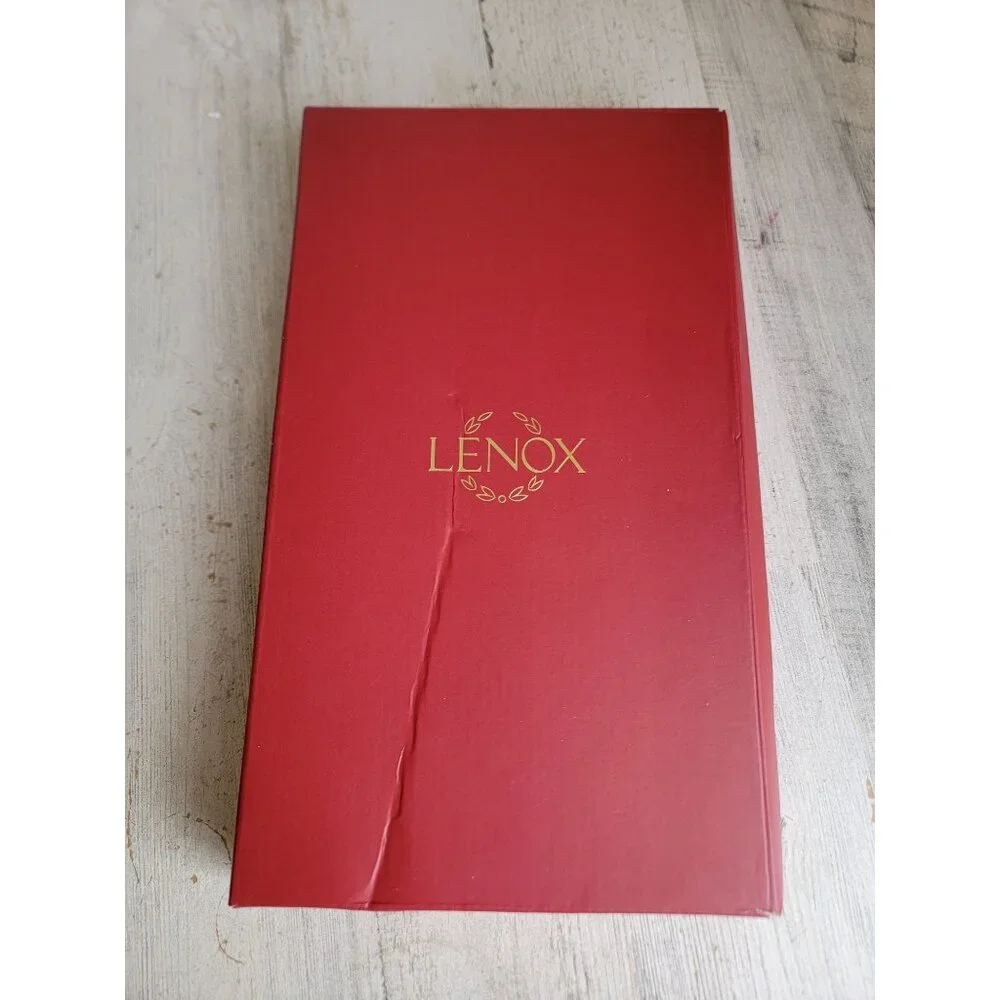 Lenox NEW holiday jewels spiral three-piece serving set Xmas‎ unique large